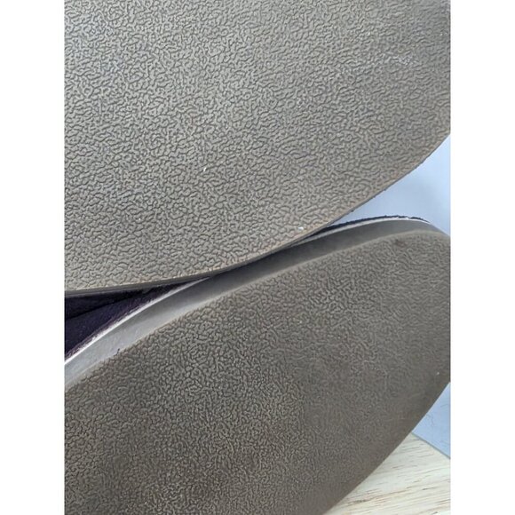 New Clarks Bushacre 2 Suede Chukka Desert Boots US13 Purple ankle chelsea work - Picture 9 of 10